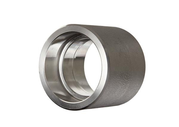 Socket Weld Coupling Forged Stainless Steel Pipe Fittings DN100 Corrosion Resistance
