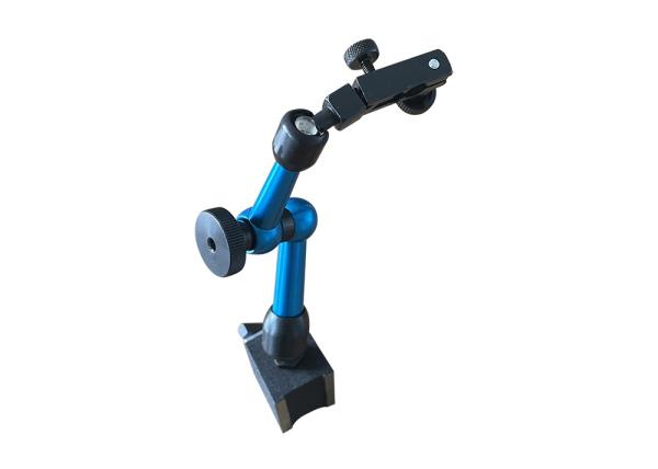 KM Mini Universal Base Magnética Dial Gauge Holder com Ajuste