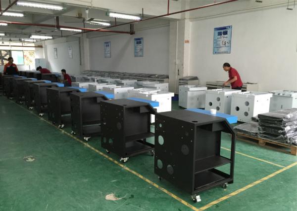2 Laser Head Industrial Laser Marking Machine With Conveyor 100,000 Hours Laser Life