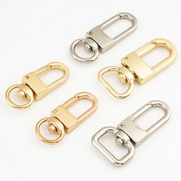 Shinny Surface Bag Hardware Custom Snap Hook for DIY Accessories 13mm Strap Purse Clasp