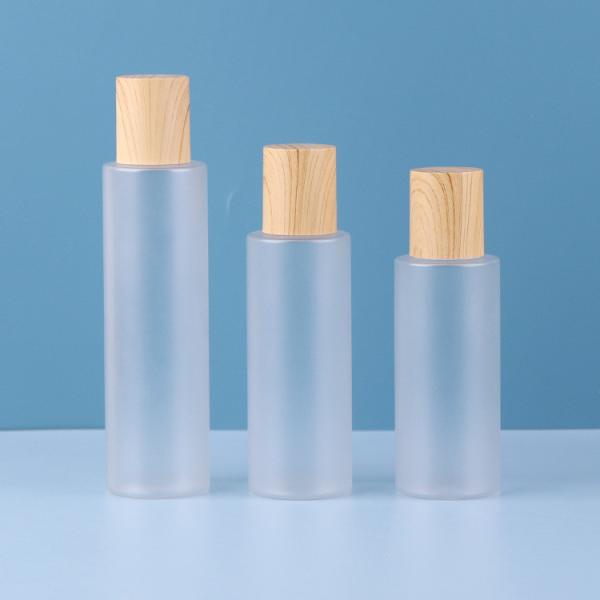 Eco Golden Airless Pump Bottles Luxury Capacity 150ml For Cosmetics