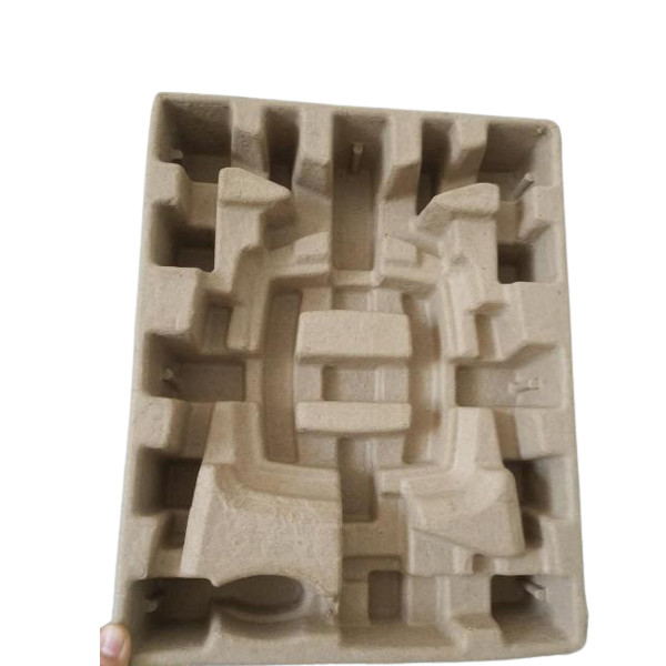 HUADING Molded Pulp Tray for Paper-Pulp Packaging Customer's Demands and Thickness