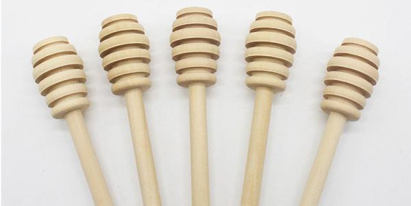 Customized Wooden Honey Stir Sticks Household Milk Tea Coffee Stirring Stick