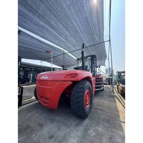 High Efficiency 45T Top Quality LINDE Container Forklift Reach Stacker Ready To Ship