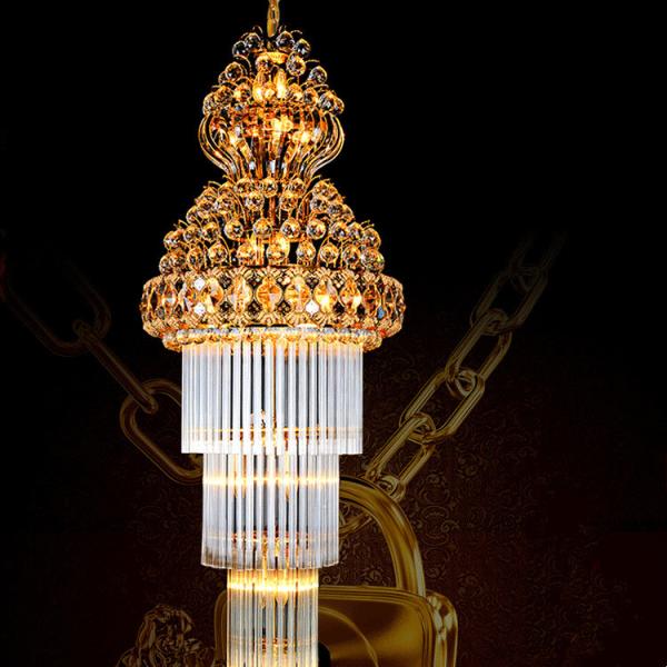 Apartments Villas E14 Led Crystal Pendant Light D450mm