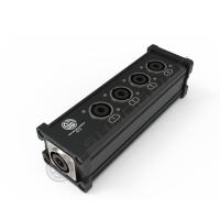 Boîte de distribution de jonction de haut-parleur avec entrée sortie accessoires électroniques industriels connecteurs audio vidéo masculins