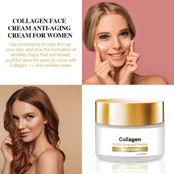 OEM Creme Facial Peptídeos Hidratados Firmamento Dia Noite Colágeno Líquido