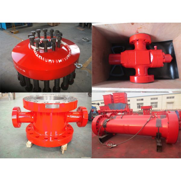 Oilfield Wellhead Components PR2 Oilfield Tee and Cross Flanged or Studded