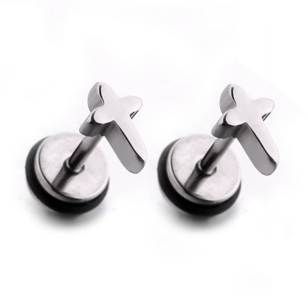 Wholesale Halloween Earrings Cool Cross Stud Earrings Piercing Jewelry Factory