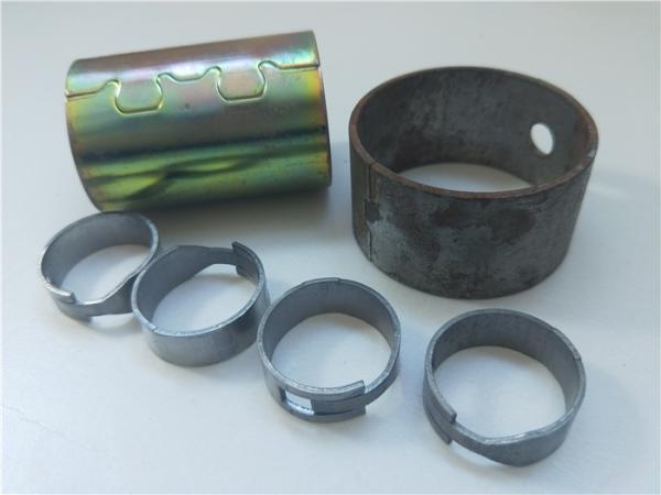 O anel redondo do metal que forma a dobra de aço inoxidável da chapa metálica morre uma cavidade da fileira