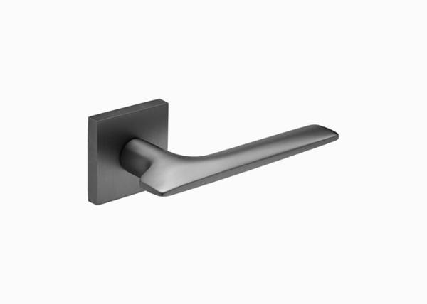 Rust Resistant Door Handle Lock Sets , OEM Brass Bathroom Door Handles