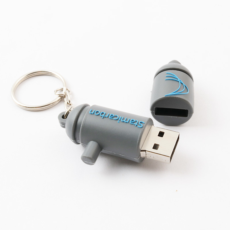 2,0 мягкий PVC 3,0 персонализированных 15MB/S подгонял приводы Usb с кольцом для ключей