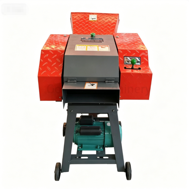 Steel Agricultural Chaff Cutter Machine With Motor Animal Feed Chopper