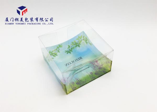 Plastic Retail Packaging Boxes For Chocolate Rectangle Shape PET Plastic Box