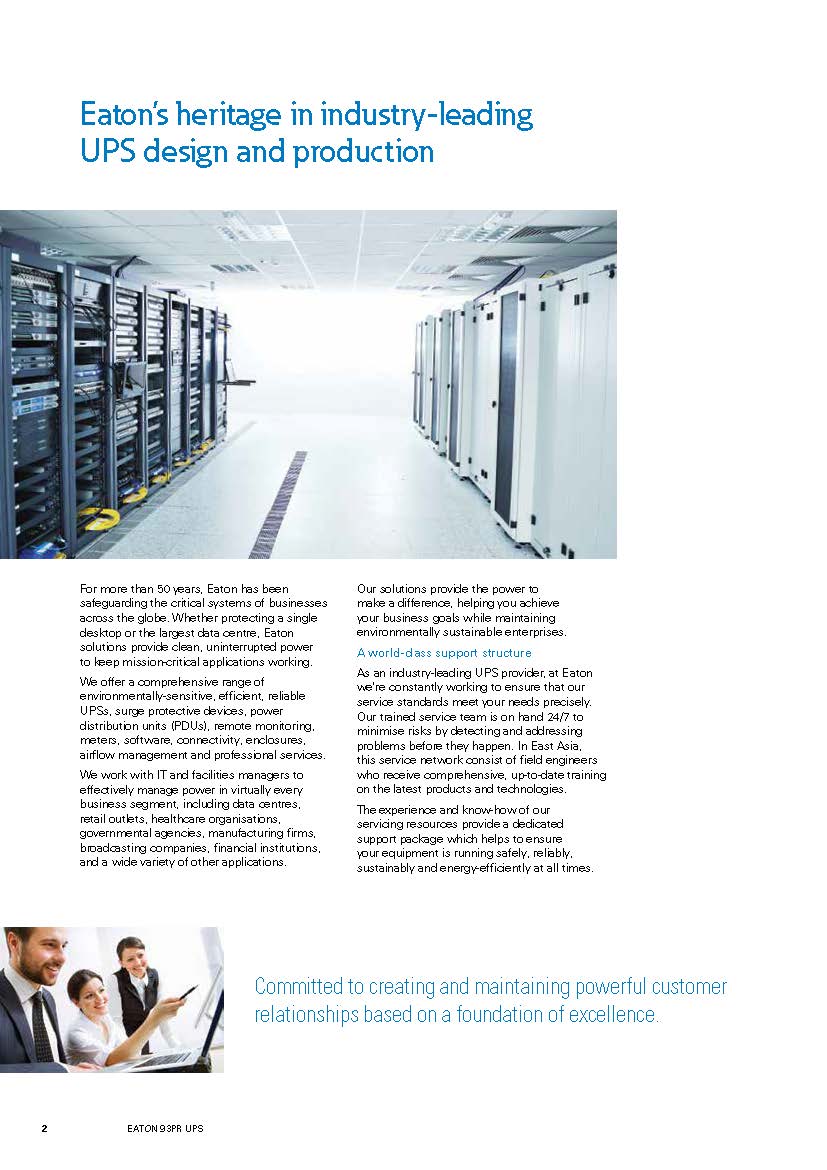 Eaton 93PR UPS 200KVA 200KW 400V ТРИ ФРАЗЫ ABM Модульные онлайн-УПС для центра обработки данных