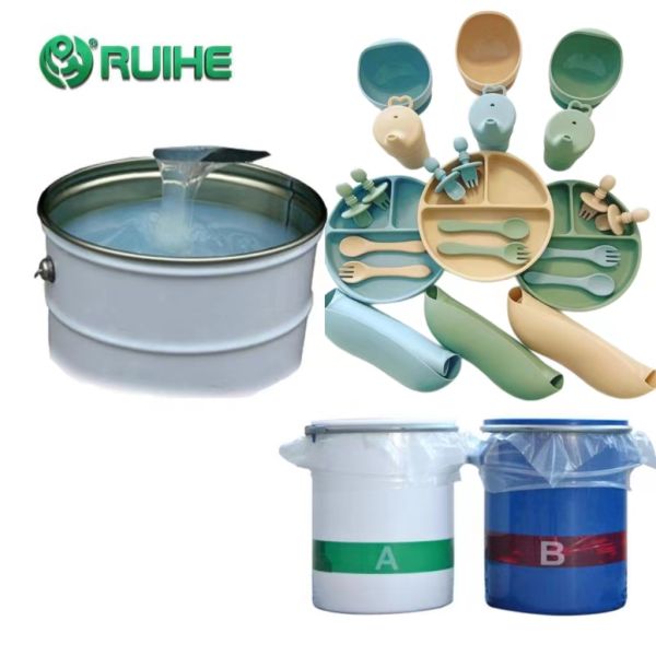 VOC Less Than 0.5% Food Grade Liquid Silicone Rubber For Transparent Medical Products
