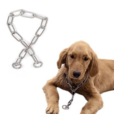 Chaînes de fer Chien de compagnie Choke Modèle solide Performance Style populaire