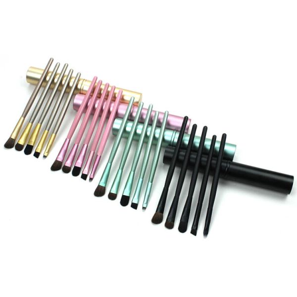Lady mini 5pcs Professional Custom Logo Eye use Makeup Cosmetic Brushes