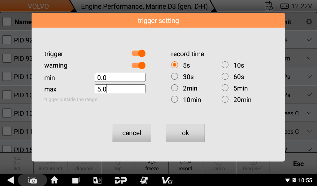 2025 OBDSTAR ISCAN PRO SERIES for VOLVO Marine Diagnostic Scanner