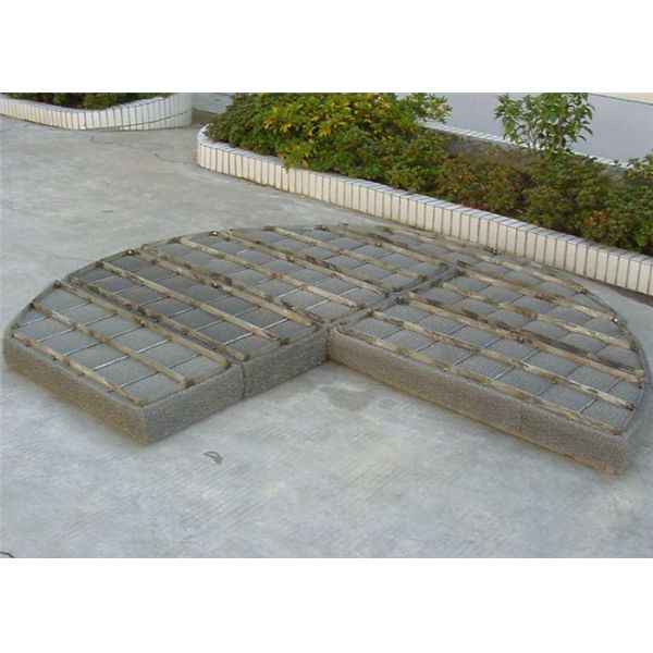 Chemical Column Wire Mesh Demister Pad For Liquid And Gas Seperation