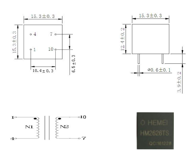 Compensated Isolation Choke Coil Inductor Power DCD Filter