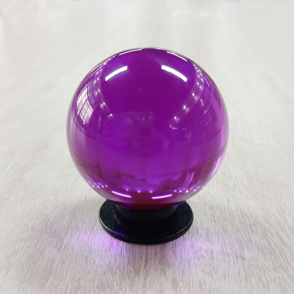 Achetez directement la fabrication de métier de la Chine les meilleurs enfants de maison des prix boule acrylique claire de jouet de résine de jeu de la boule 50MM boule acrylique colorée