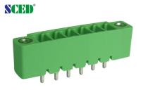 Conectores terminais de bronze terminais Pluggable fêmeas do bloco 300V 8A PA66 da montagem da flange