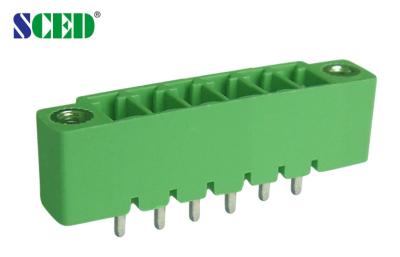 Soquetes masculinos Pluggable do encabeçamento de bloco terminal do ângulo direito com 300V 8A
