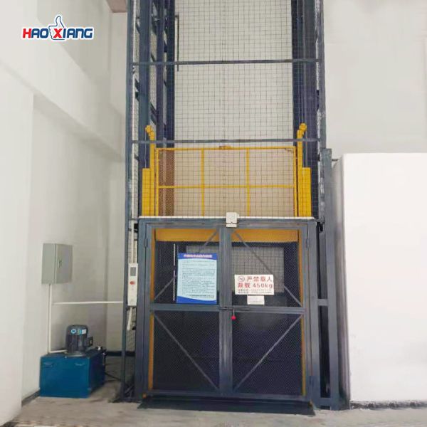 Elevador hidráulico de carga pesada - transporte vertical suave, plataforma de 2