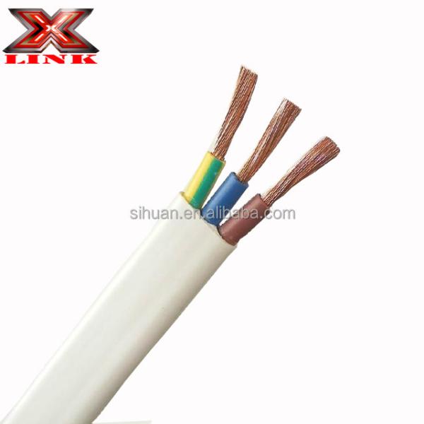 VDE 0281 Stranded Copper Cable PVC Insulation Material Twin Earth TPS Wire