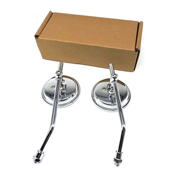Sample Make Side Mirror Motorcycle Rearview Mirror Chrome Mirror for Replacement