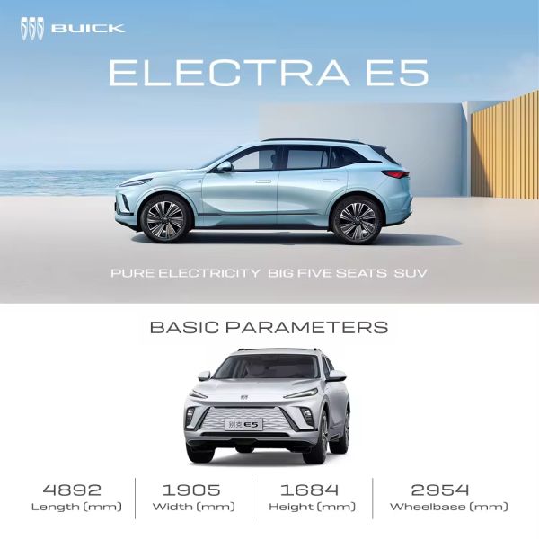 Pure Electric 5-door-5-seater EV with 545km/620km/603km Cruising Range Best Choice