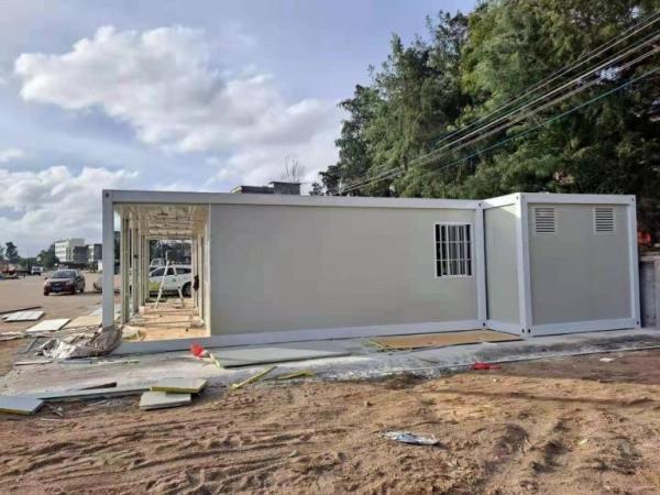 Removable Modular Detachable Container House Customizable Artificial Lighting Fixtures