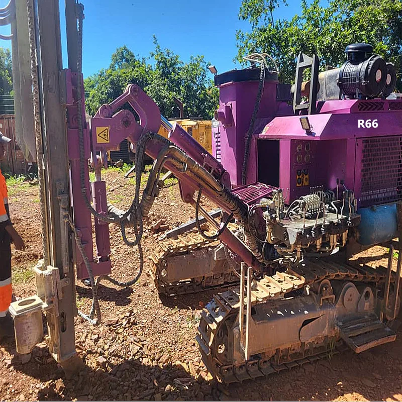 Separated DTH Drilling Rig Rotary Torque 2500N.m Borehole Drilling Equipment Surface Drill Rigs