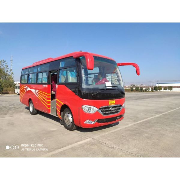 Luxury Coach Bus with 30-50 Seats and Used Qijiang Gear Box 8500*2500*3400mm