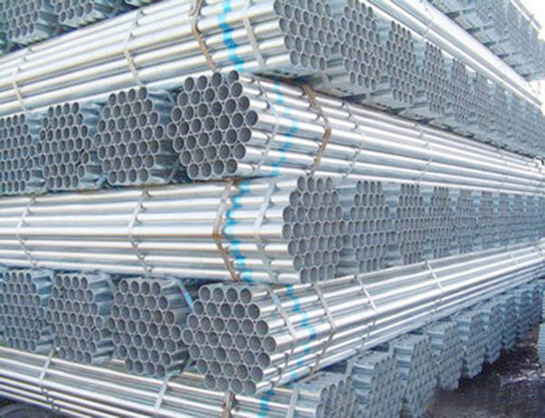 Hot Dip Welding Galvanized Steel Pipe Square / Rectangular / Round Section Shape