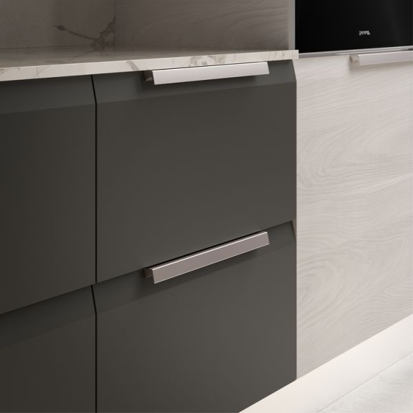 Modern Wood Board Flat Pack With Kitchen Island Modular Kitchen Cabinet