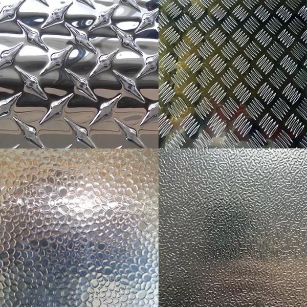 1060 & 3003 Embossed aluminum plate and coil for decorative panels, ceilings and feature walls