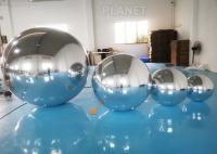 La boule gonflable argentée accrochante de miroir/miroir gonflable montent en ballon EN14960