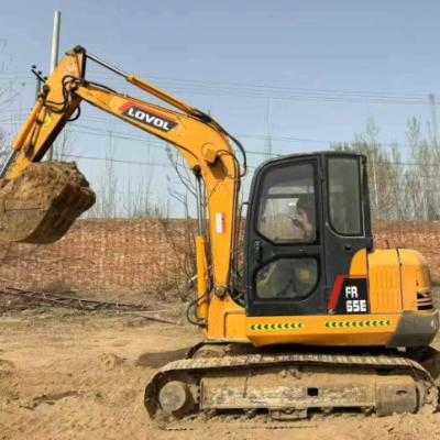 Used Lovol 65E Mini Excavator 6.5 Ton Low Hours Full Service Construction Landscaping