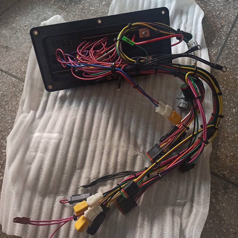 E330C Fuse Box Wire Harness Assy CAT330C Excavator Fuse Panel Box for  Excavator Parts