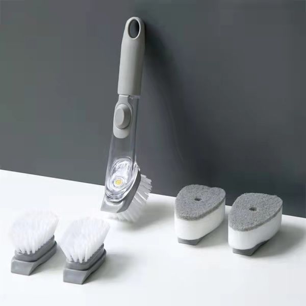 Kitchen Tools Cleaning Brushes Long Handle Brush for Dishwashing and More