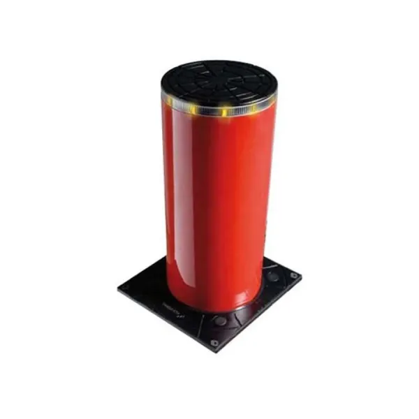 Lumières à LED RGB Bollards rétractables hydrauliques 10 mm Épaisseur de la