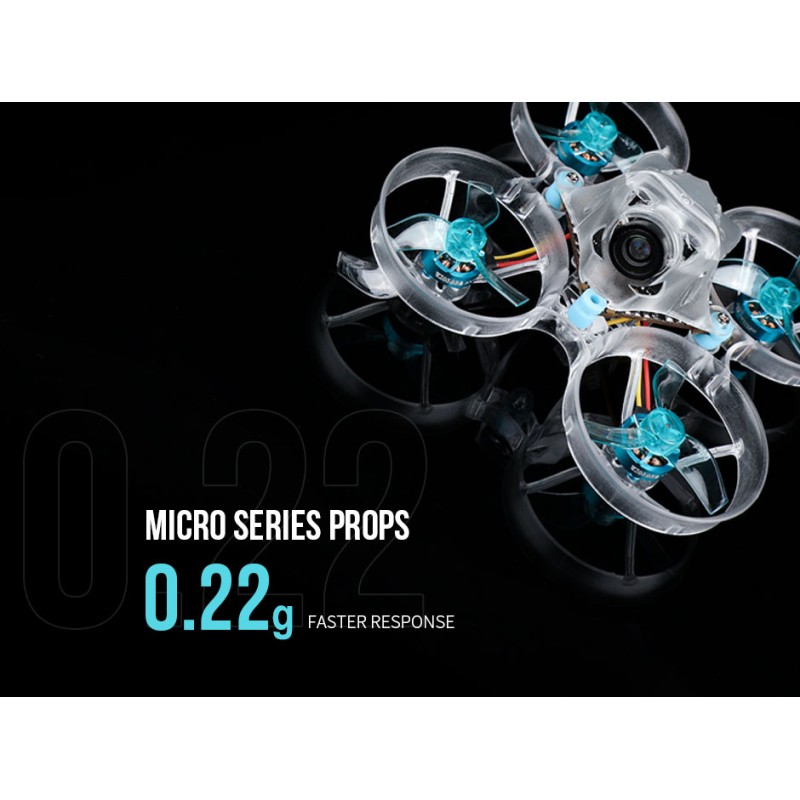 T-Hobby M12199 Fpv 3-Blade Quadcopter Drone Propellers 2pairs/Bag Cw/Ccw Pc Transparent Props Remote Function Compatible Flysky