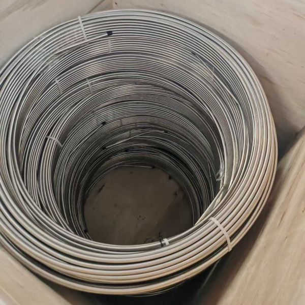 ASTM A789 Duplex 2205 Stainless steel Coiled Tubing 3/8X Thickness 0.049Working Pressure: 50MPA-120MPA