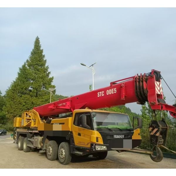 High Efficiency Used Mobile Cranes 50 Ton 2021 Model Sany STC500E5
