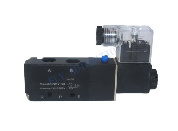 Good Tightness And Sensitive Reaction 5/2 Way Airtac 4V210-06 4V210-08 Pneumatic Solenoid Valves