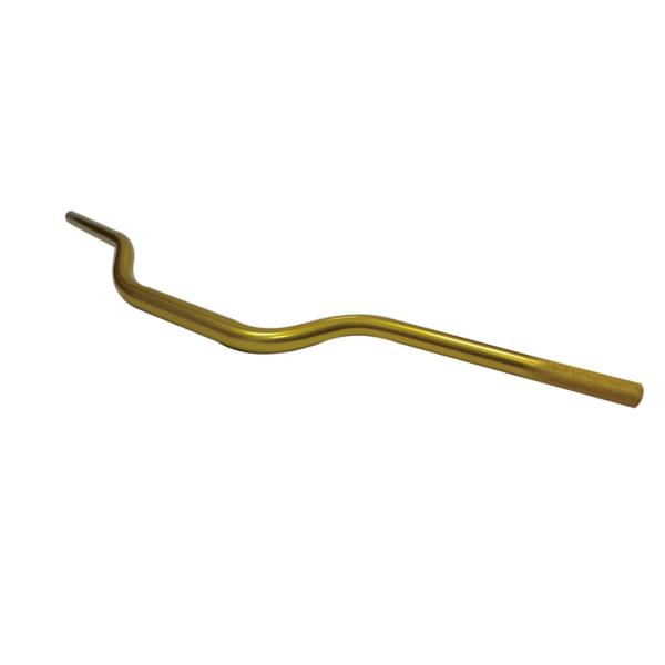 22 mm de motocicleta de alumínio de manobra de barras em cor dourada adequado para moto de poço de terra