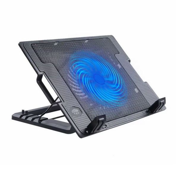 ETEK- ODM Silent Quantum Laptop Cooling Tray с 1 вентилятором Тихий прохладитель ноутбука 14 см Большой вентилятор