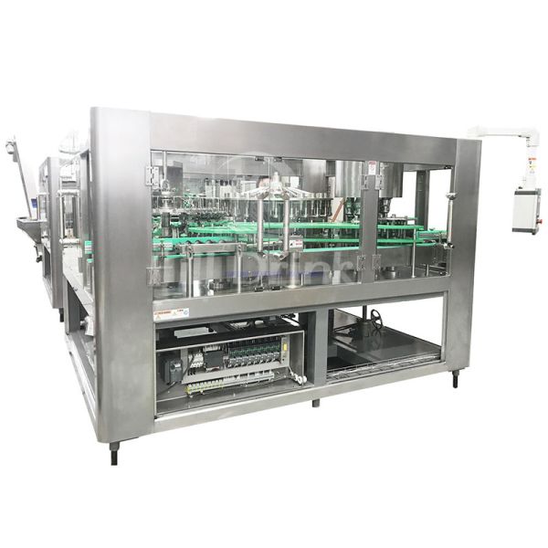 Juice 3 In 1 Filling Machine 6.6KW Monoblock Filler Capper Washer